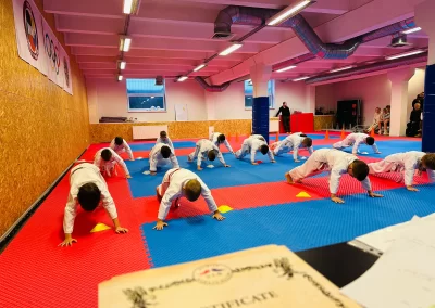 karate eksāmens bērniem