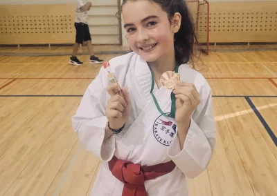 karate audzeknis