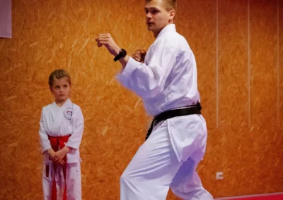 karatē treniņš
