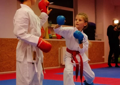 kumite karatē kluba treniņš