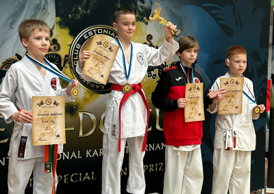 karate sacensības bērniem