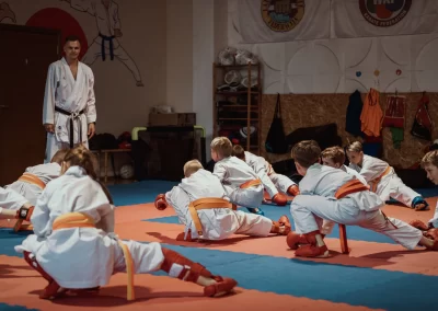 karate nodarbības
