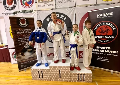 karate sacensības